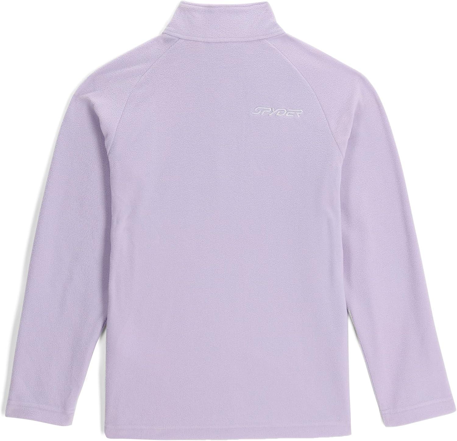 imageSpyder Girls Youth Speed Fleece Half Zip Fleece JacketViolet Dust