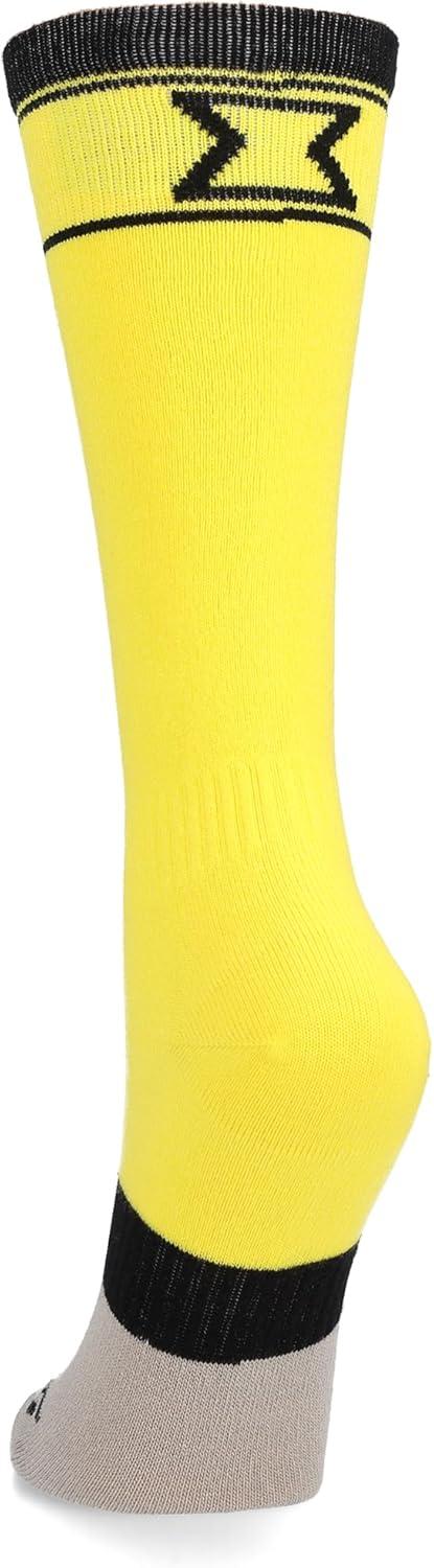 imageSpyder boys Youth Bug Liner Ski SocksAcid Yellow