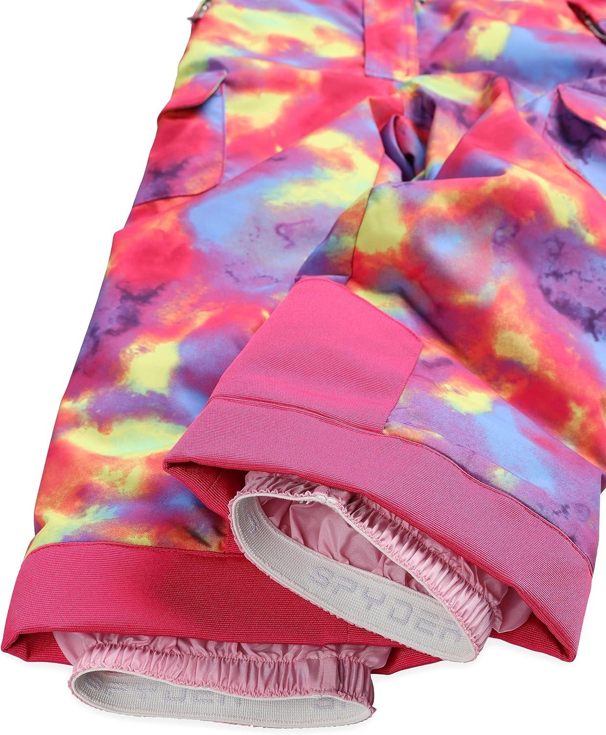 imageSpyder girls Kids amp Baby Girls Bitsy Sparkle Ski PantPink Combo