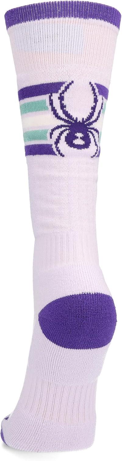 imageSpyder girls Youth Sweep Ski SocksViolet Dust