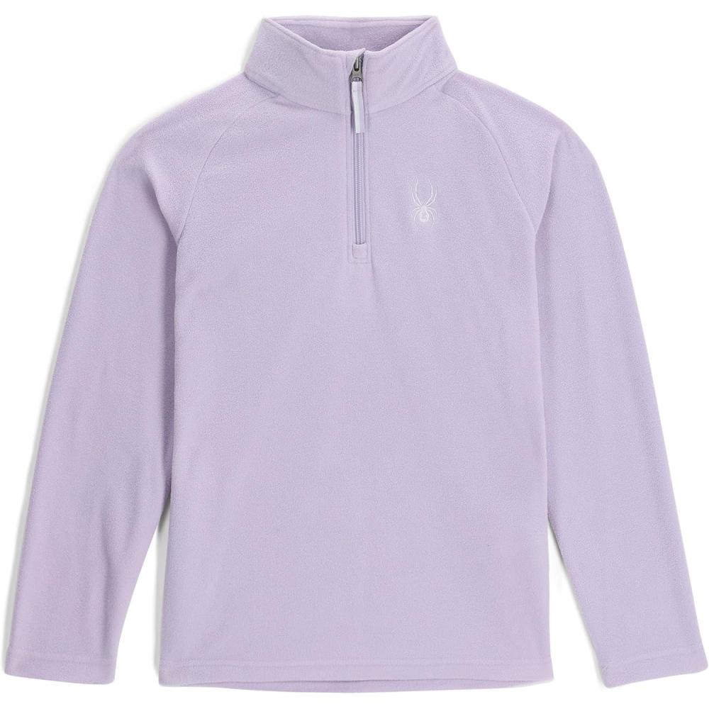 imageSpyder Girls Youth Speed Fleece Half Zip Fleece JacketViolet Dust