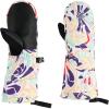 imageSpyder Girls Toddler Cubby Ski Mittens Gloves Butterfly Multi Large