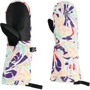 Spyder Girl’s Toddler Cubby Ski Mittens Gloves, Butterfly Multi, Large