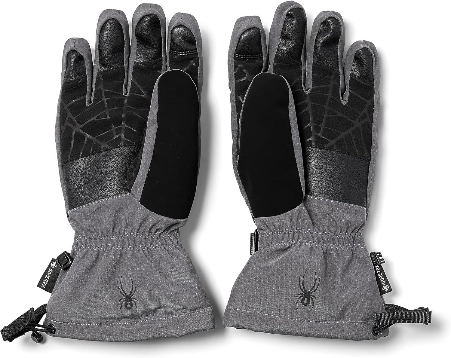 imageSpyder Mens Overweb Goretex GlovesPolar