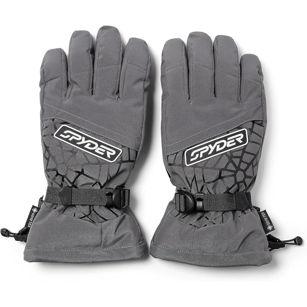 imageSpyder Mens Overweb Goretex GlovesPolar