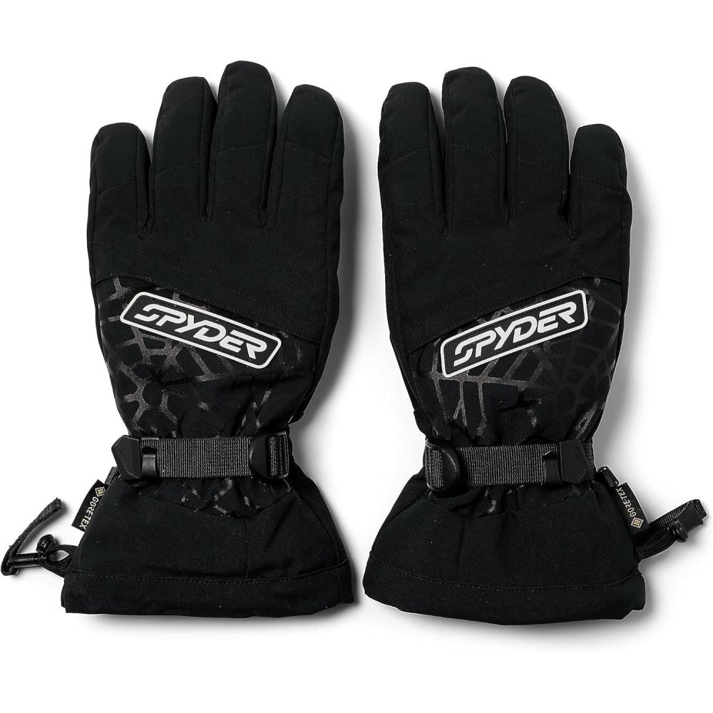 imageSpyder mens Overweb Gtx GlovesBlack