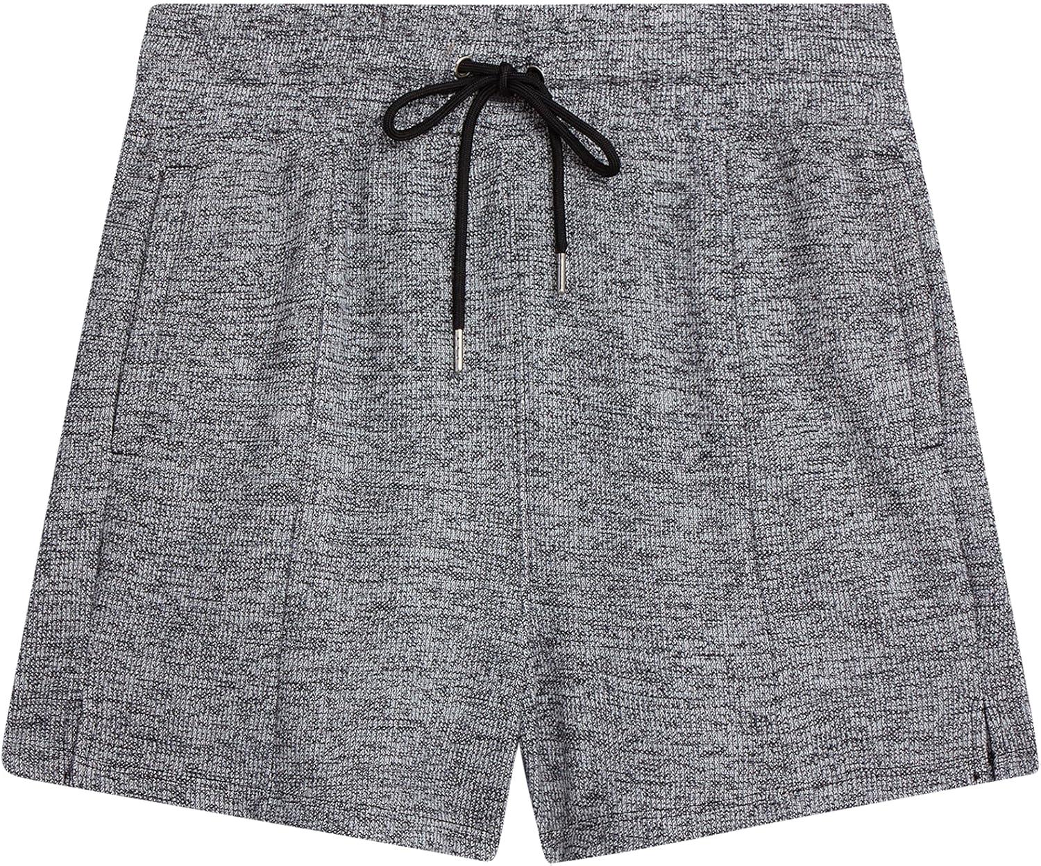 imageSpyder Womens Fleece Shorts Lightweight Cozy Terry Daily Athletic Shorts for Women with Pockets for Gym amp LoungewearBlack