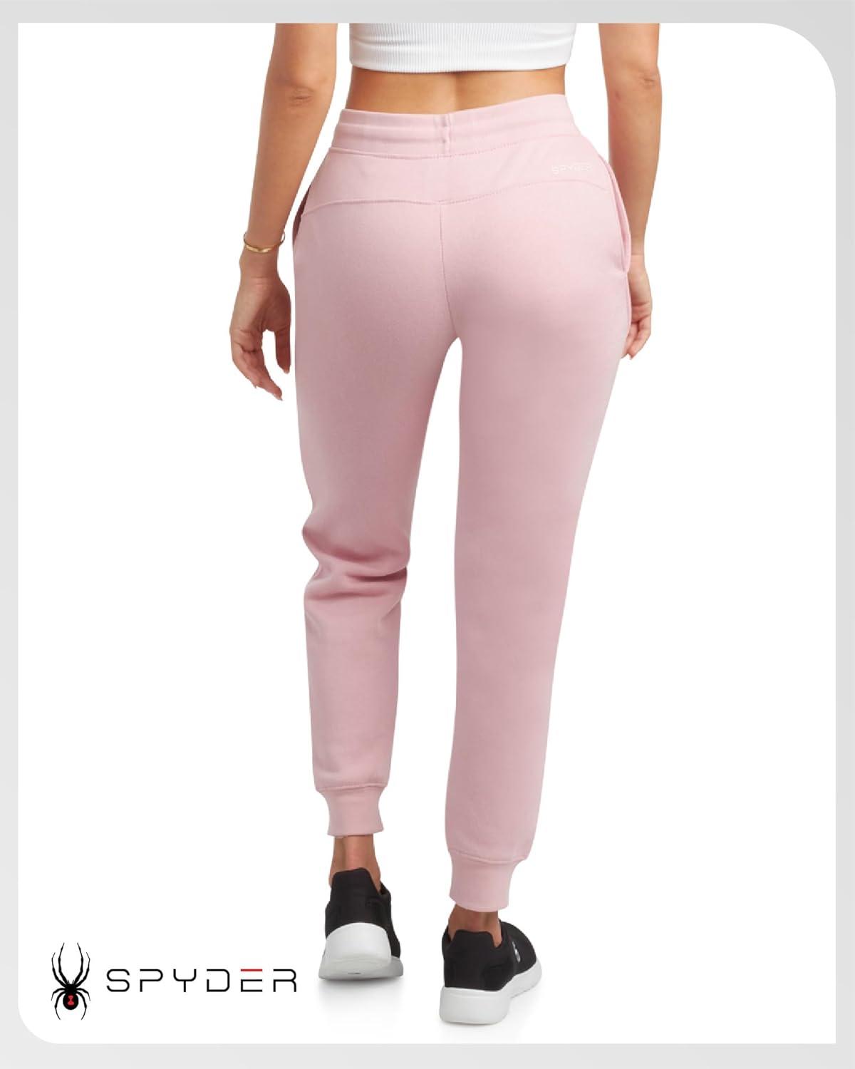 imageSpyder Womens Jogger Pants Slim Fit Athletic Sweatpants Women High Waisted Soft Brushed Fleece Joggers for WomenOrchid