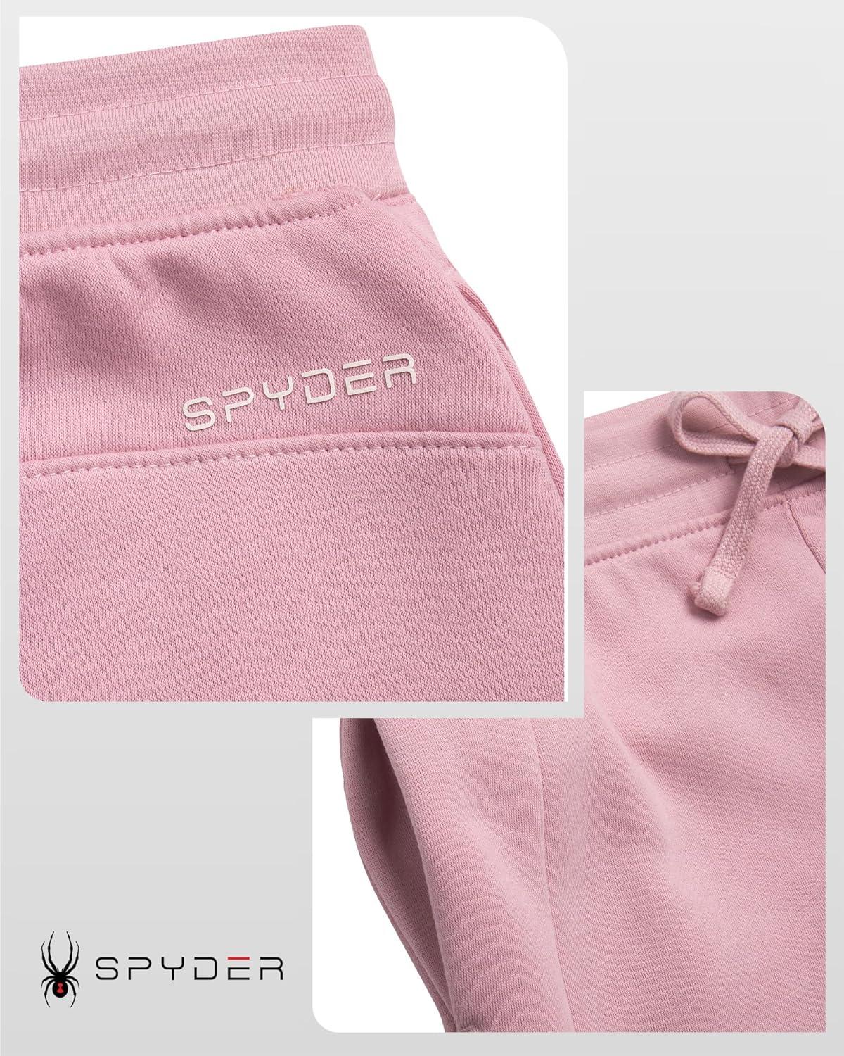 imageSpyder Womens Jogger Pants Slim Fit Athletic Sweatpants Women High Waisted Soft Brushed Fleece Joggers for WomenOrchid