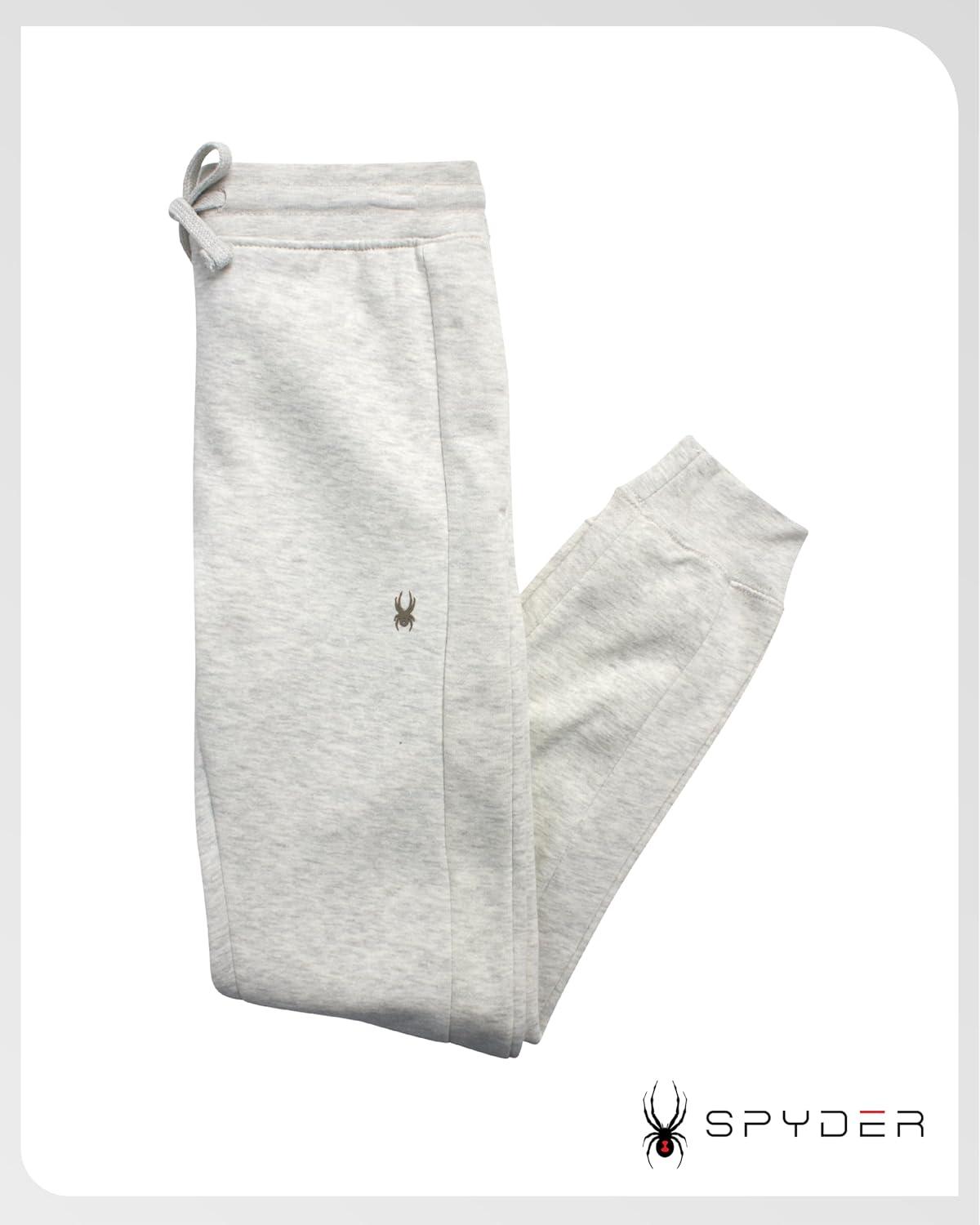 imageSpyder Womens Jogger Pants Slim Fit Athletic Sweatpants Women High Waisted Soft Brushed Fleece Joggers for WomenPearl
