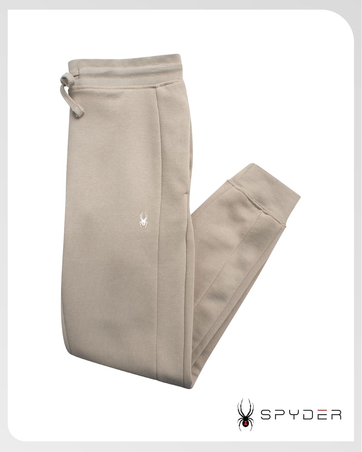 imageSpyder Womens Jogger Pants Slim Fit Athletic Sweatpants Women High Waisted Soft Brushed Fleece Joggers for WomenSandstorm