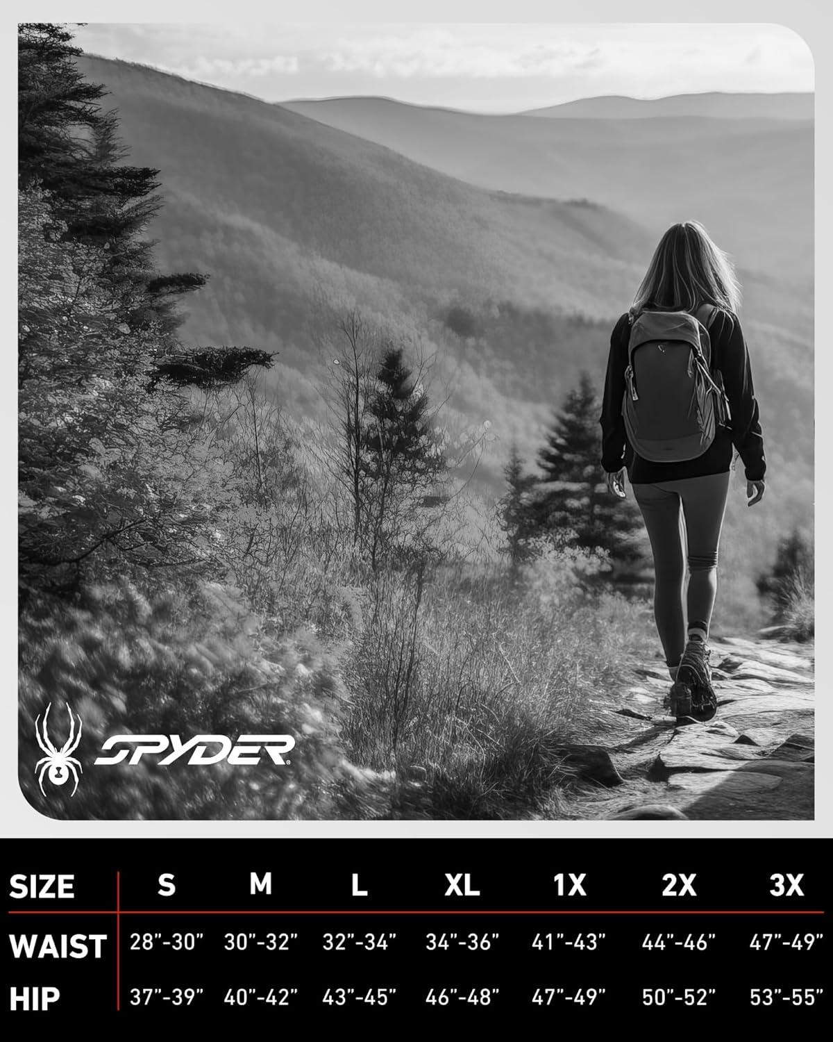 imageSpyder Womens Leggings Soft High Waisted Ankle Jersey Cotton Leggings for Women with 4Way Stretch Wide WaistbandSandstorm