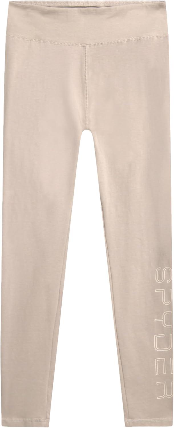 imageSpyder Womens Leggings Soft High Waisted Ankle Jersey Cotton Leggings for Women with 4Way Stretch Wide WaistbandSandstorm