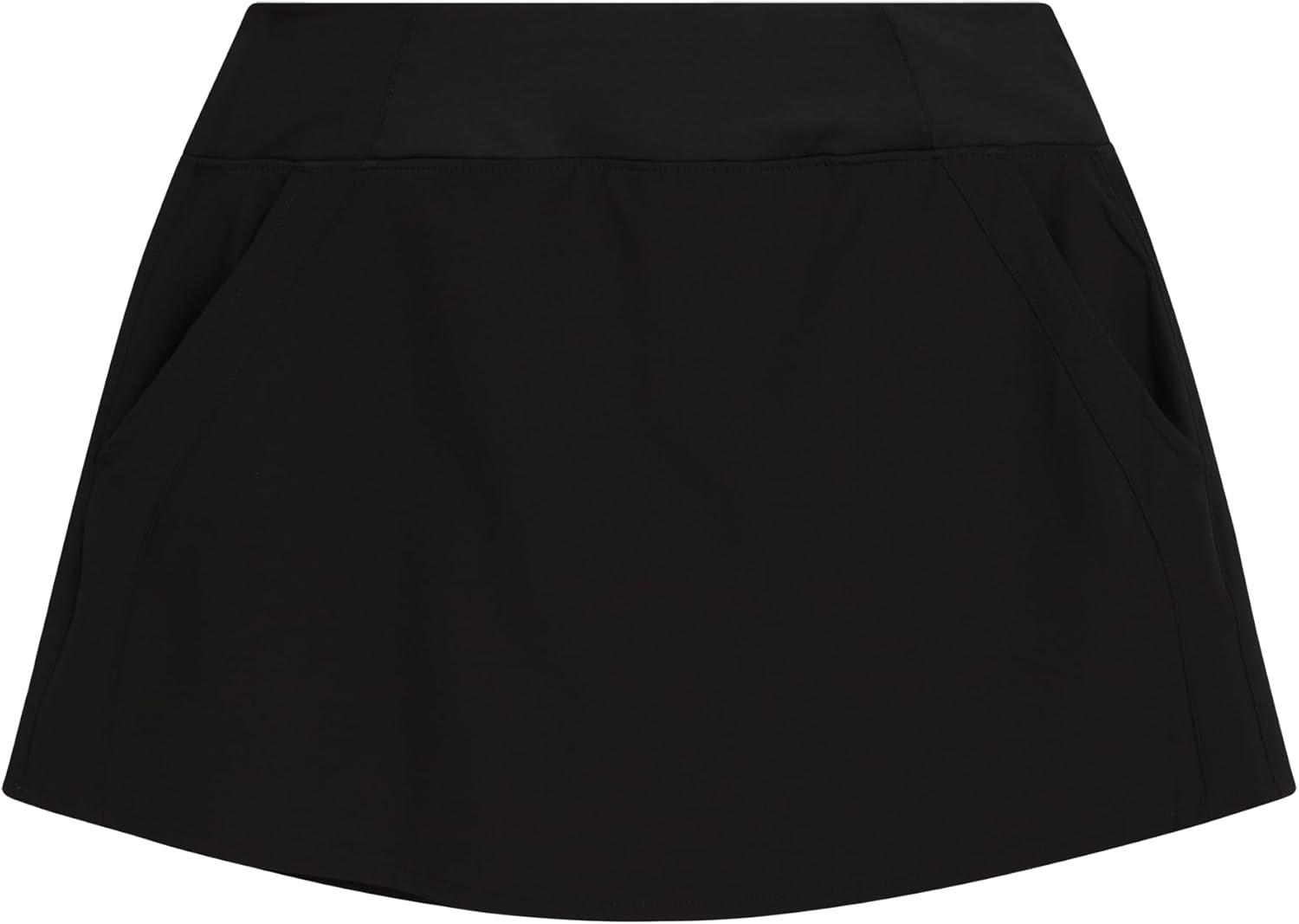 imageSpyder Womens Skort Athletic Stretch Mini Skorts for Women Performance Skirt with Built in Shorts for Golf and TennisBlack