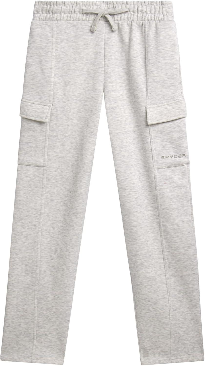 imageSpyder Womens Sweatpants Cozy Fleece Joggers Athletic Cargo Sweatpants for Women with Adjustable Drawstring Waist amp PocketsPearl