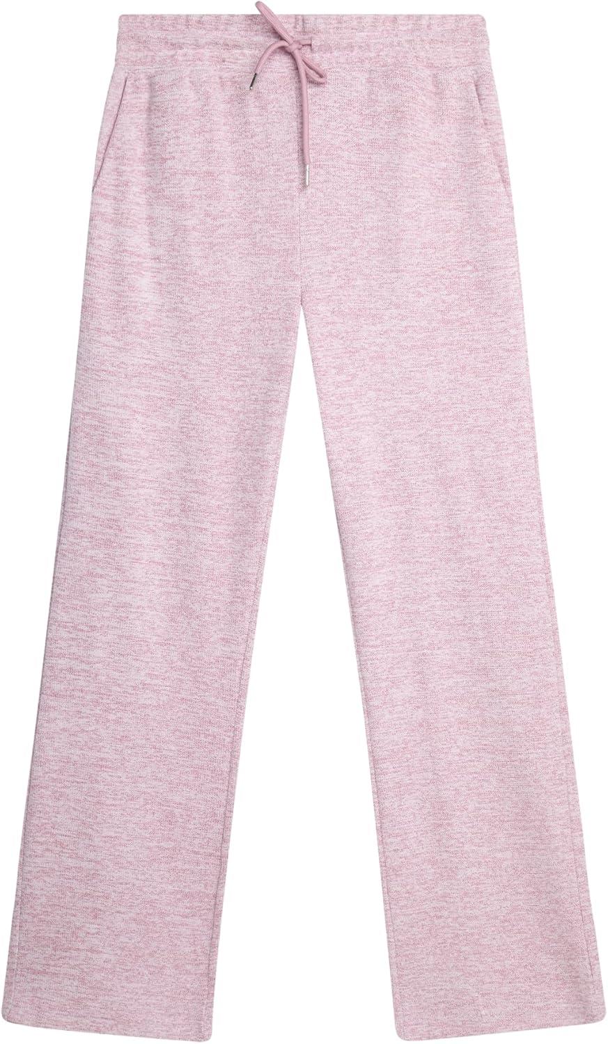 imageSpyder Womens Sweatpants Soft Terry Fleece Sweatpants Women Wide Leg Pants Woman Gym Casual Activewear with PocketsLilac
