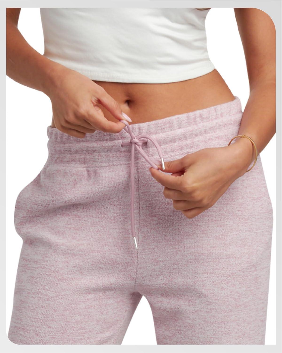 imageSpyder Womens Sweatpants Soft Terry Fleece Sweatpants Women Wide Leg Pants Woman Gym Casual Activewear with PocketsLilac