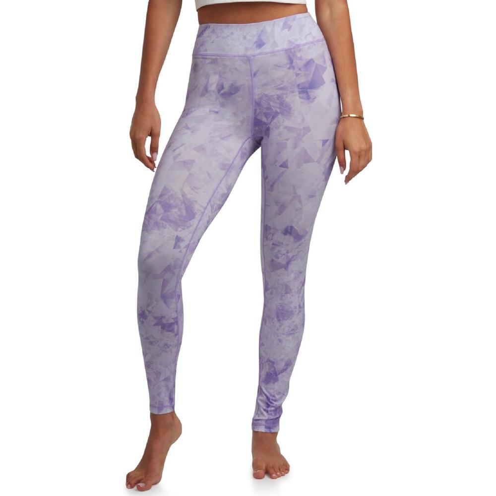 imageSpyder Womens Leggings Poly Span Knit UPF 50 Yoga Pants High Waisted Leggings for Women Tummy Control ActivewearLavender