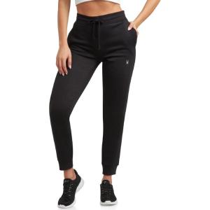 Spyder Womens Jogger Pants – Slim Fit Athletic Sweatpants Women – High Waisted Soft Brushed Fleece Joggers for Women(Black)