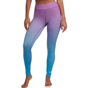 Spyder Womens Leggings – Poly Span Knit UPF 50 Yoga Pants High Waisted Leggings for Women Tummy Control Activewear(Aqua Haze)