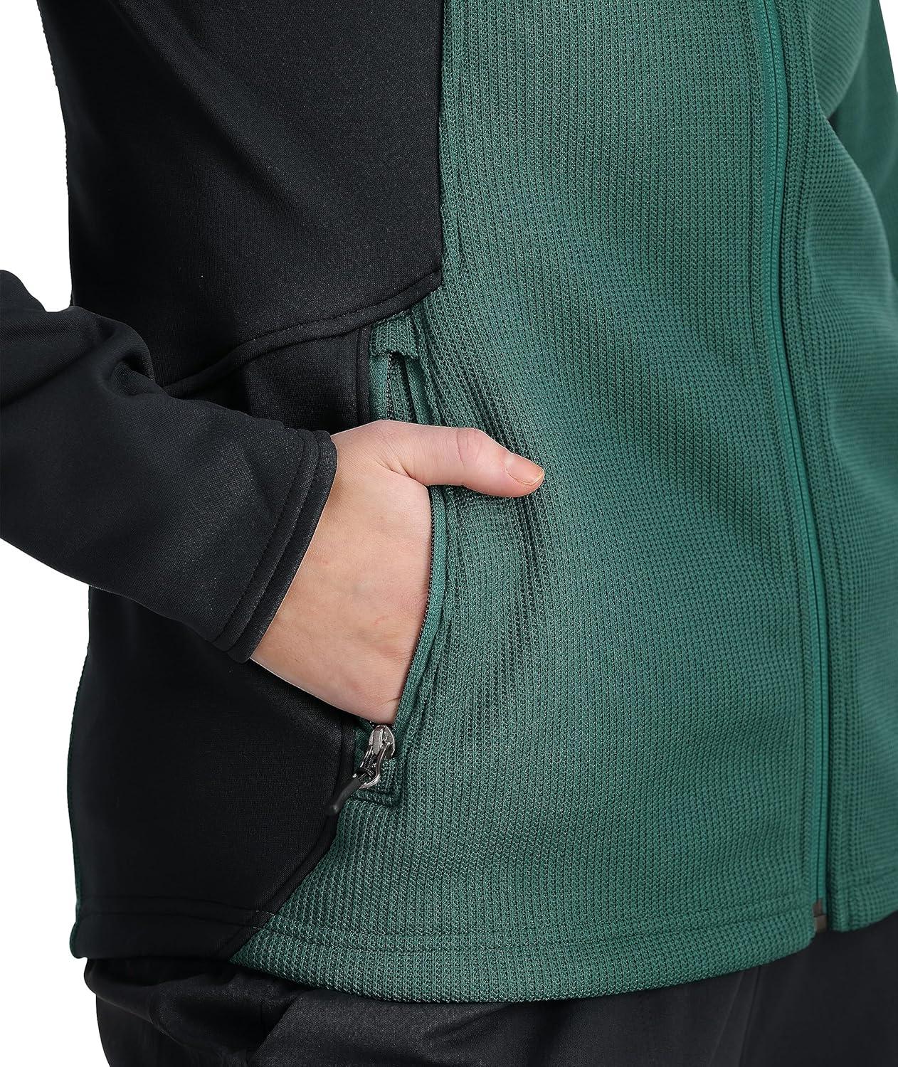 imageSpyder Womens Bandita Full Zip SweaterCypress Green