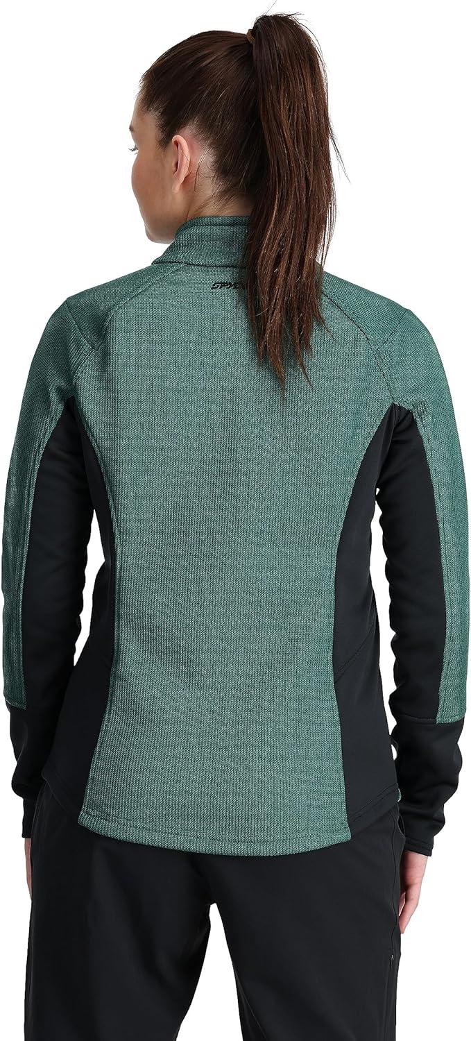 imageSpyder Womens Bandita Full Zip SweaterCypress Green