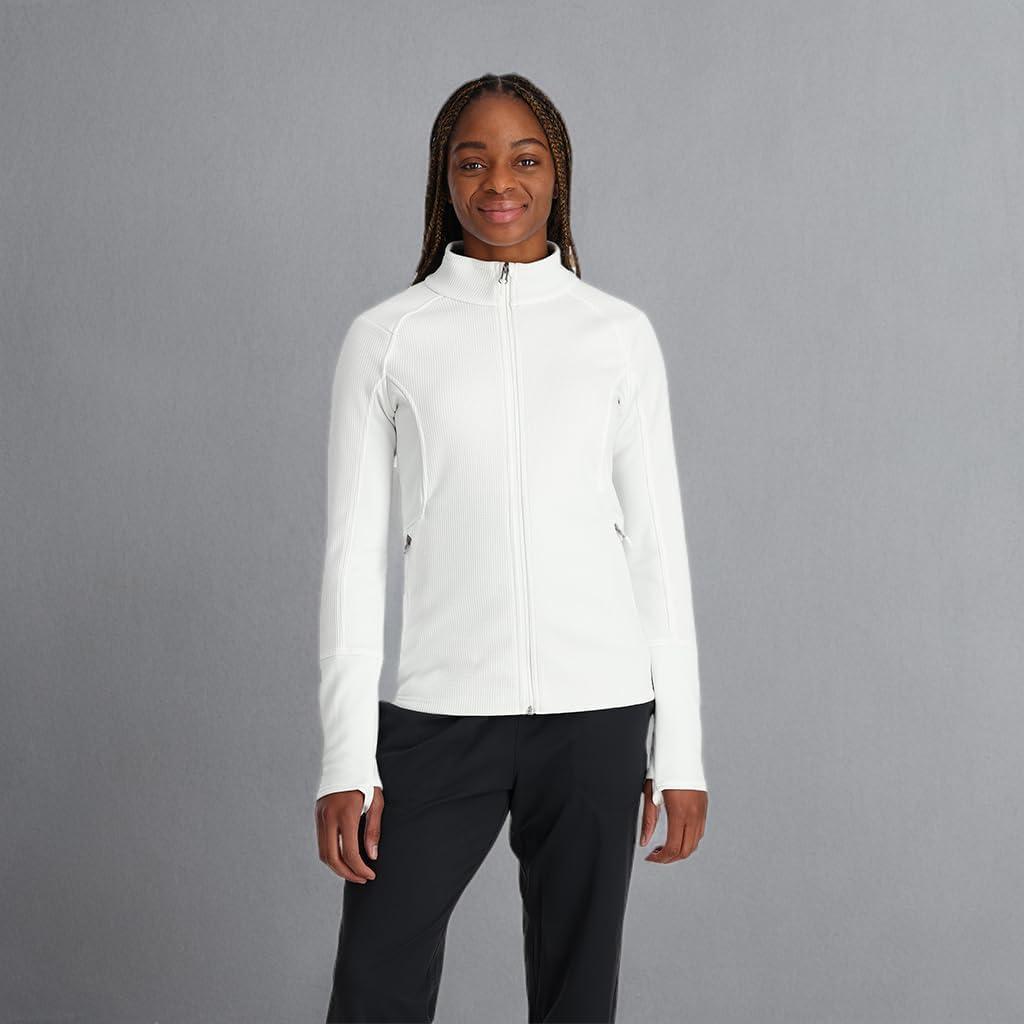 imageSpyder Womens Bandita Full Zip SweaterWhite