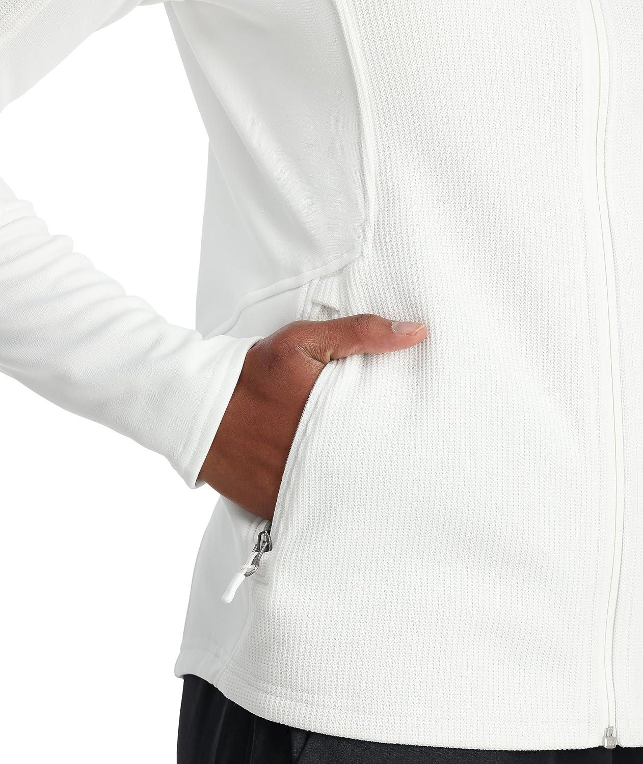 imageSpyder Womens Bandita Full Zip SweaterWhite