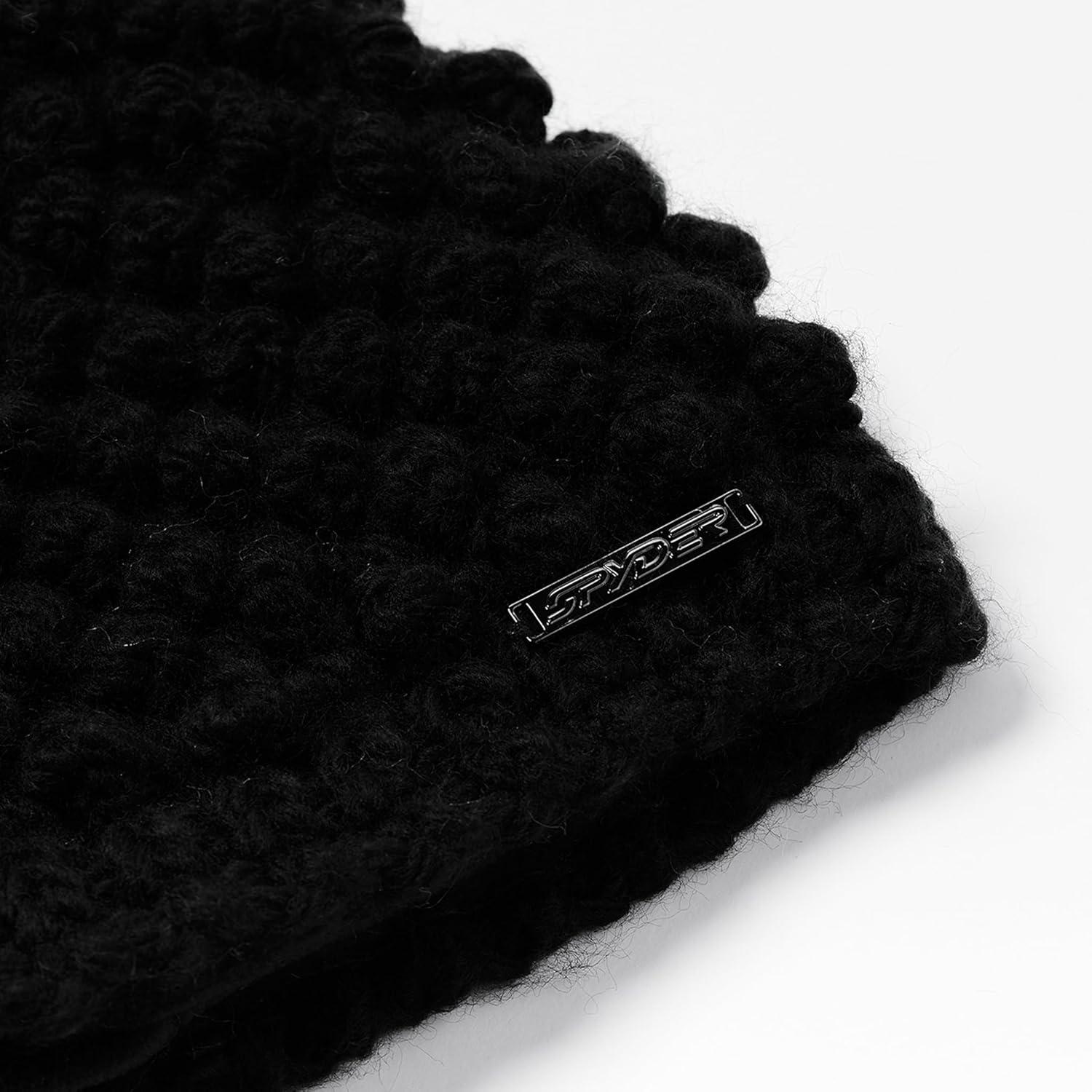 imageSpyder Womens Brr Berry Pom Beanie HatBlack