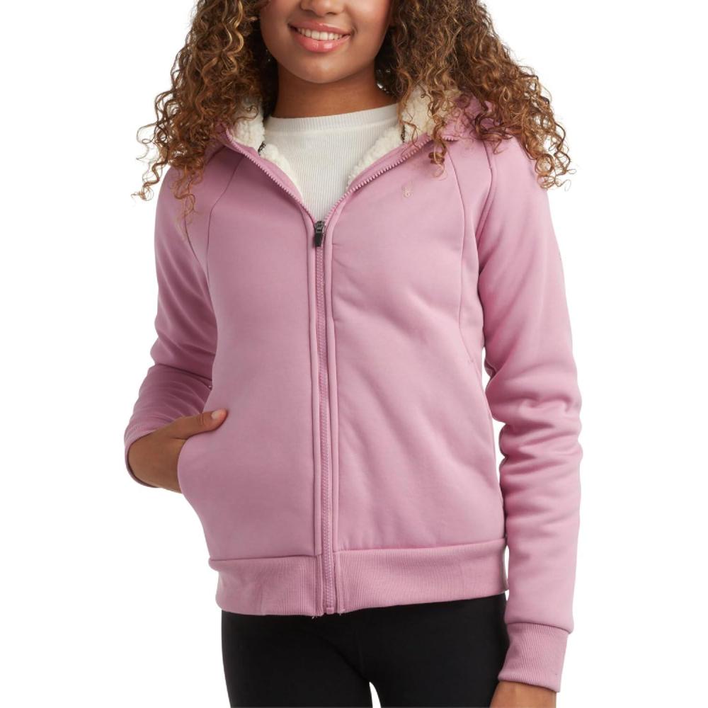 imageSpyder Womens Sherpa Fleece Jacket  Heavyweight Waffle Knit Hoodies for Women Warm Thermal Zip Up Womens SweatshirtOrchid