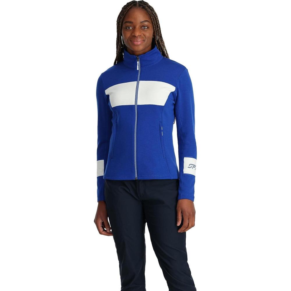imageSpyder Womens Speed Full Zip Fleece JacketElectric Blue