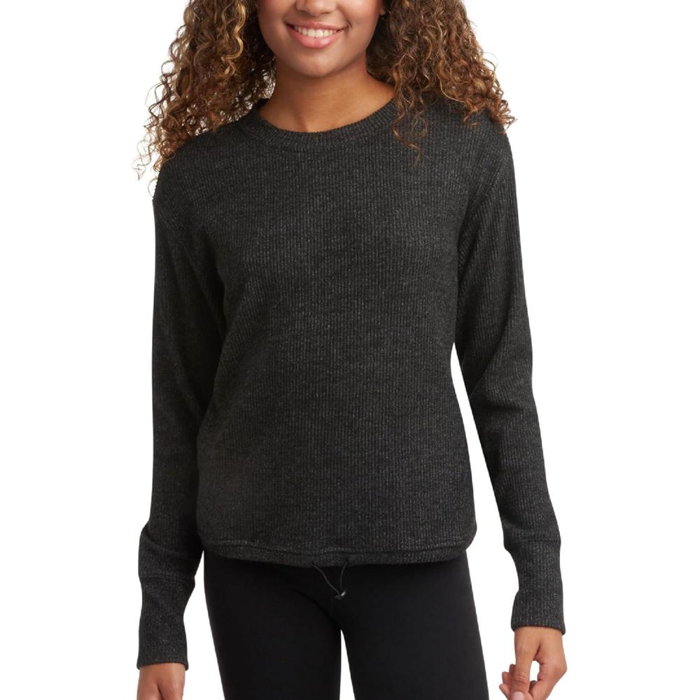 imageSpyder Womens Sweater Lightweight Fall Fashion Womens Top Wind Resistant Cozy Ribbed Pullover Knit Sweaters for WomenBlack
