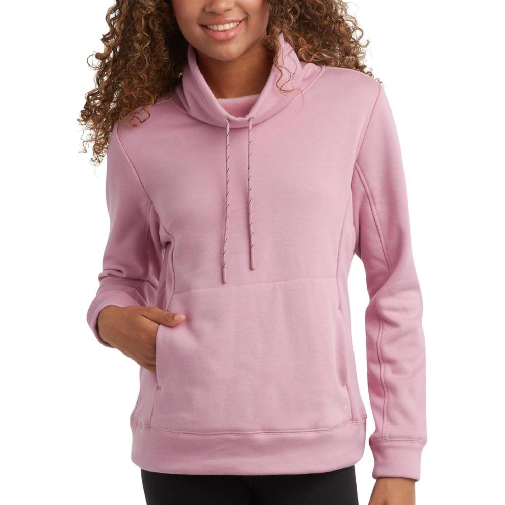 imageSpyder Womens Sweatshirt WindResistant Athletic Mock Neck Womens Tops Plush Fleece Pullover Sweatshirts for WomenOrchid