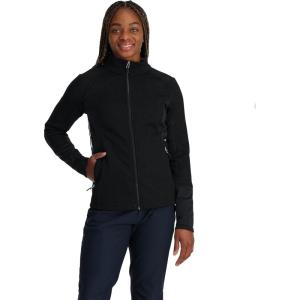 Spyder Women’s Bandita Full Zip Sweater(Black)