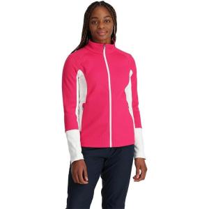 Spyder Women’s Bandita Full Zip Sweater(Pink)