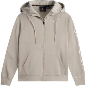 Spyder Womens Fleece Hoodie – Athletic Performance Full Zip Up Soft Fleece Hooded Sweatshirt (Available in Plus Sizes)(Sandstorm)