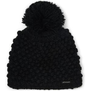 Spyder Women’s Helena Pom Beanie(Black)