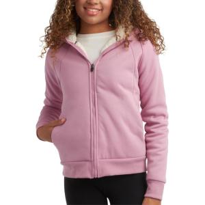 Spyder Womens Sherpa Fleece Jacket – Heavyweight Waffle Knit Hoodies for Women Warm Thermal Zip Up Womens Sweatshirt(Orchid)