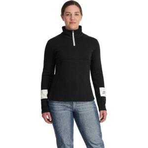 Spyder Women’s Speed Fleece Half Zip Fleece Jacket(Black)
