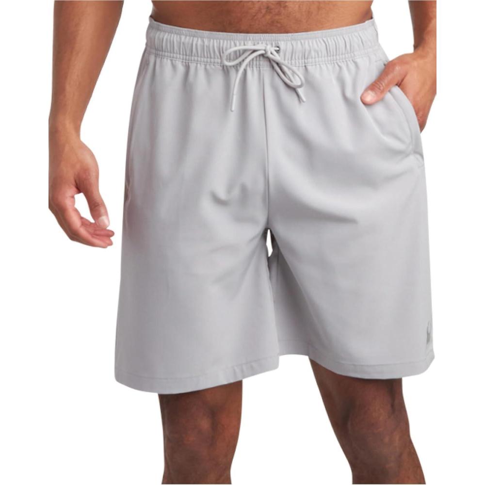 imageSpyder Mens Athletic Shorts 8 Inseam Lightweight Active Stretch Quick Dry Woven Workout Shorts for Men for Gym and RunningPewter