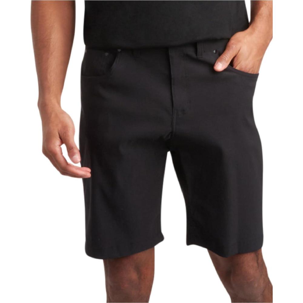 imageSpyder Mens Tech Shorts UPF 30 Lightweight Performance Stretch WaterResistant 5Pocket Woven Shorts for Men 3038Black