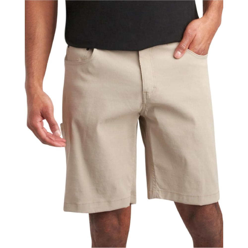imageSpyder Mens Tech Shorts UPF 30 Lightweight Performance Stretch WaterResistant 5Pocket Woven Shorts for Men 3038Gravel