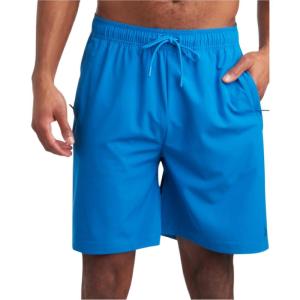 Spyder Mens Athletic Shorts – 8″ Inseam Lightweight Active Stretch Quick Dry Woven Workout Shorts for Men for Gym and Running(Cobalt)