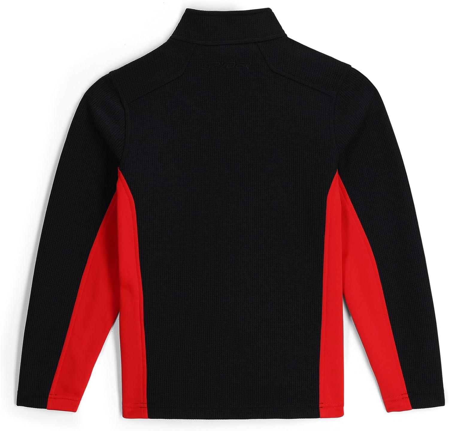 imageSpyder Boys Bandit Zip Fleece Ski Base Layer JacketBlack