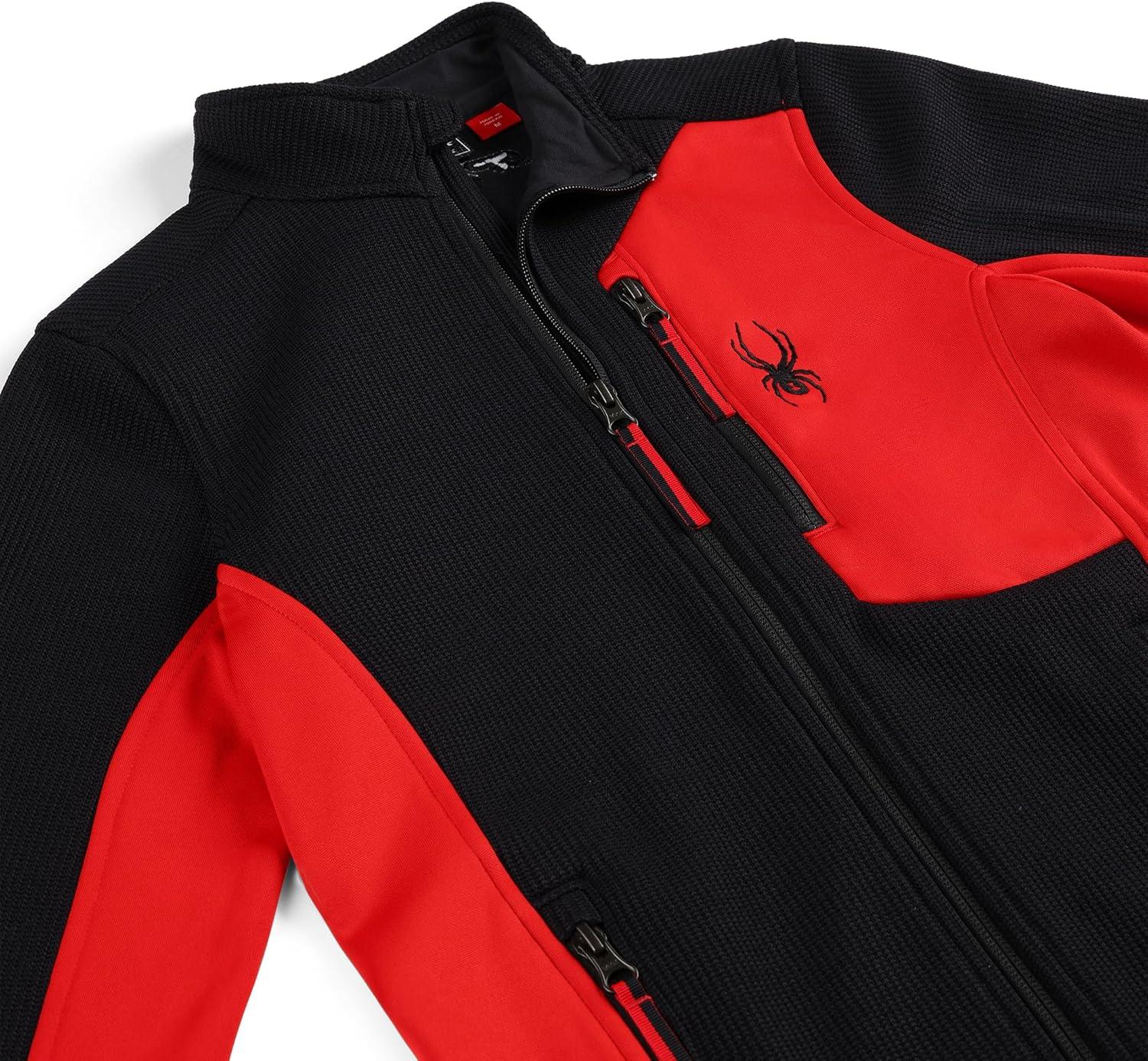 imageSpyder Boys Bandit Zip Fleece Ski Base Layer JacketBlack