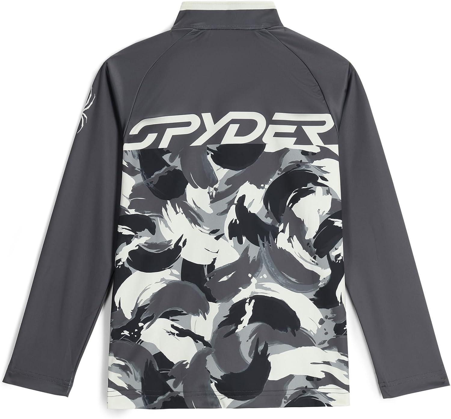 imageSpyder Boys Camo Half ZipPolar