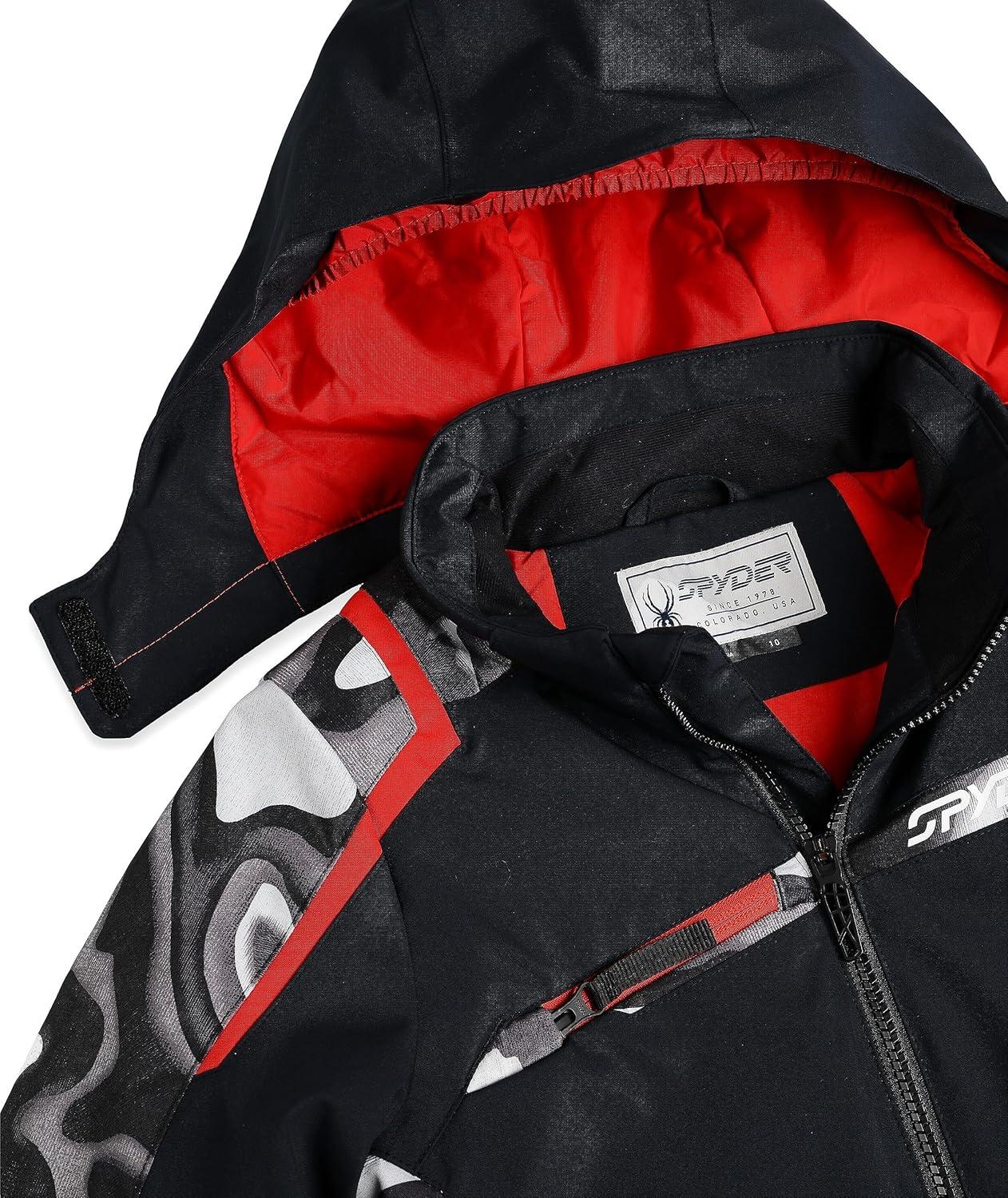 imageSpyder Boys Challenger Insulated Ski JacketBlack Combo
