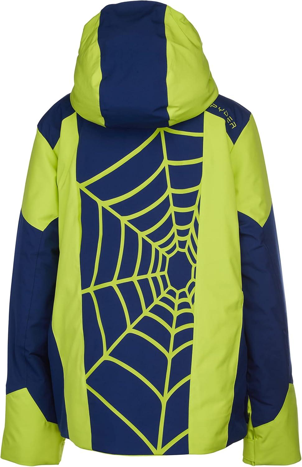 imageSpyder Boys Challenger Insulated Ski JacketSharp Lime Abyss