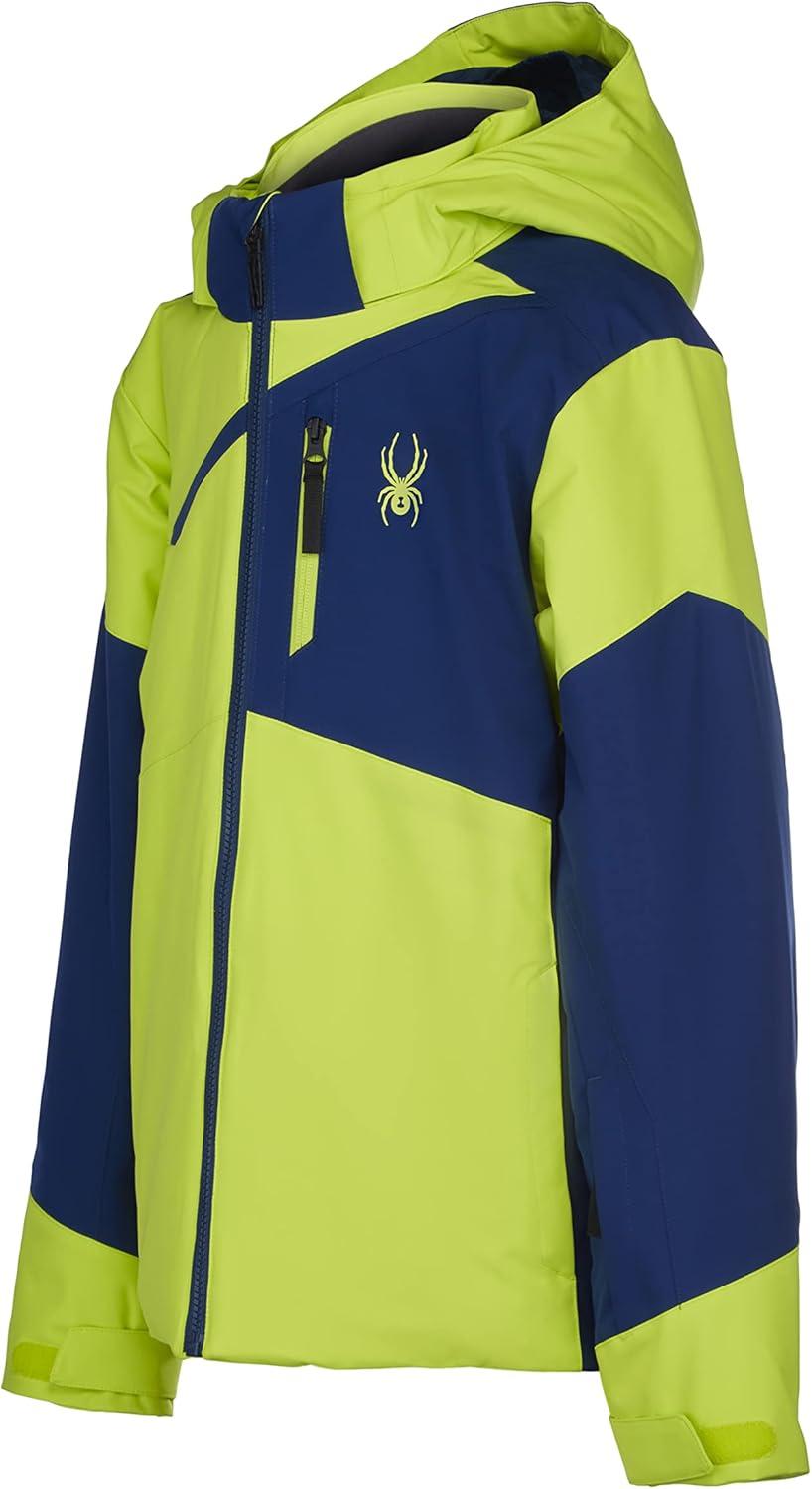 imageSpyder Boys Challenger Insulated Ski JacketSharp Lime Abyss