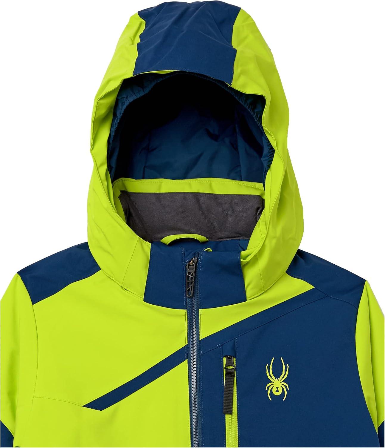 imageSpyder Boys Challenger Insulated Ski JacketSharp Lime Abyss